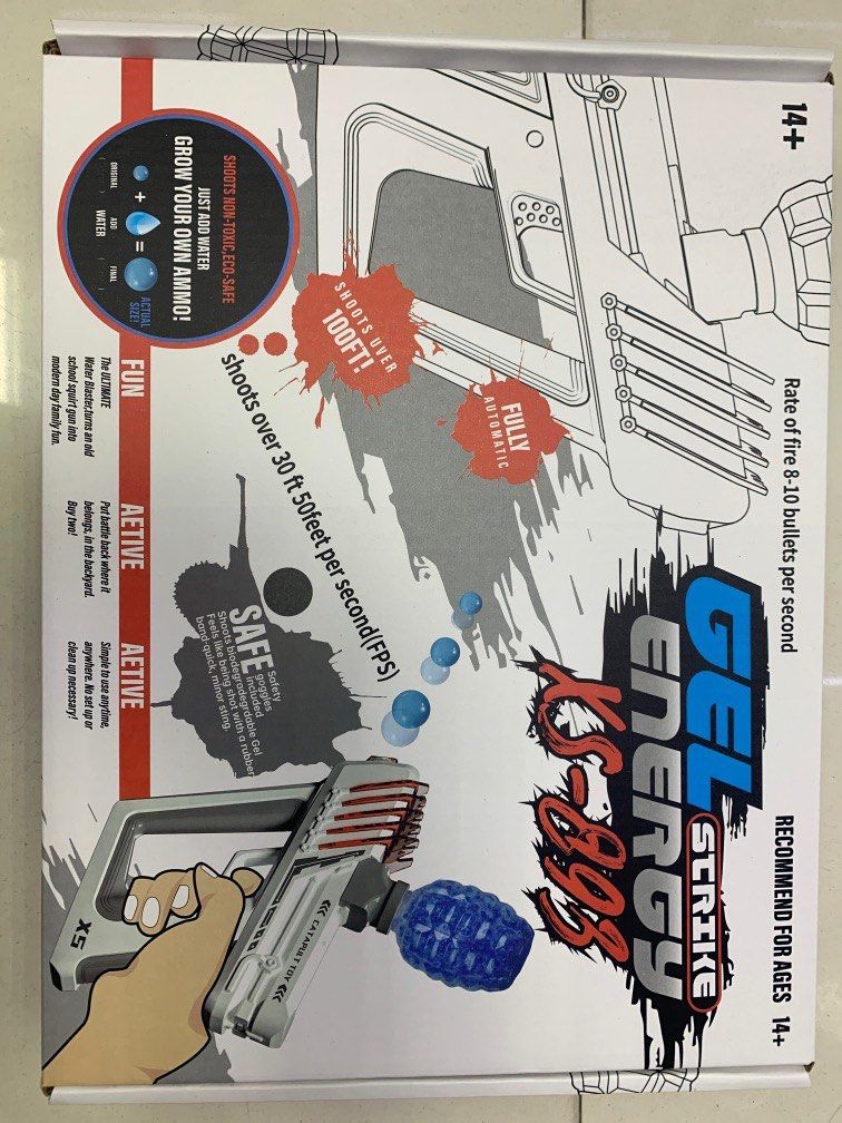 XS893 Gel Strike Energy Gun, Hobbies & Toys, Toys & Games on Carousell