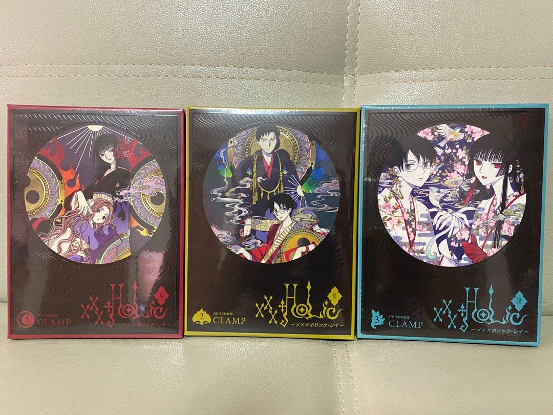 日版漫畫xxxHOLiC 戻特裝版1-3, 興趣及遊戲, 書本& 文具, 漫畫- Carousell