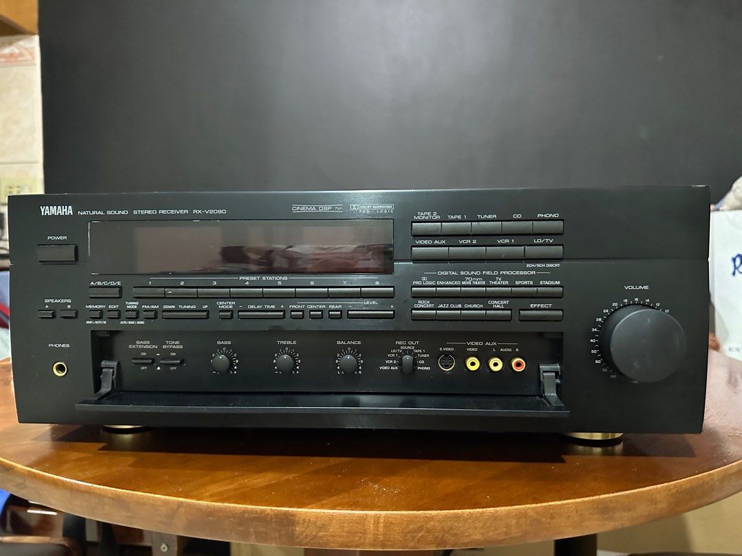 Yamaha tuner amplfier, Audio, Soundbars, Speakers & Amplifiers on Carousell
