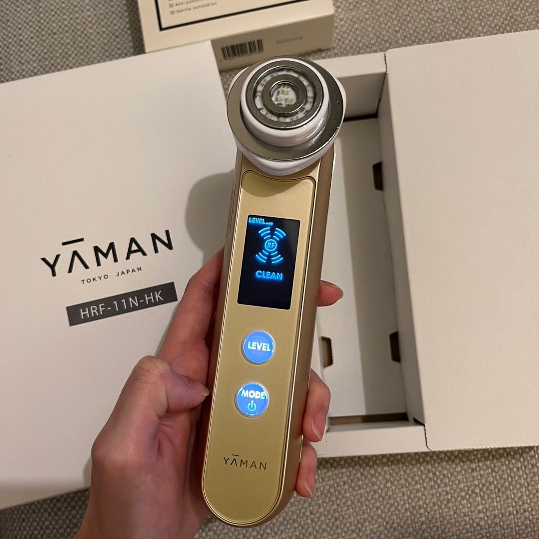 YA-MAN RF射頻再生美顏機(專業級加強版/金色) (HRF-11N-HK) /YAMAN 