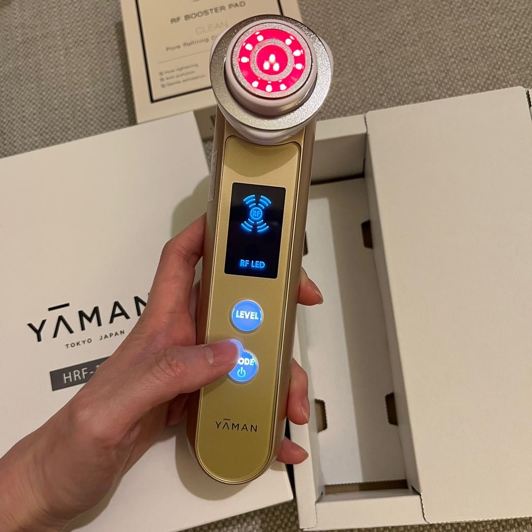 YA-MAN RF射頻再生美顏機(專業級加強版/金色) (HRF-11N-HK) /YAMAN