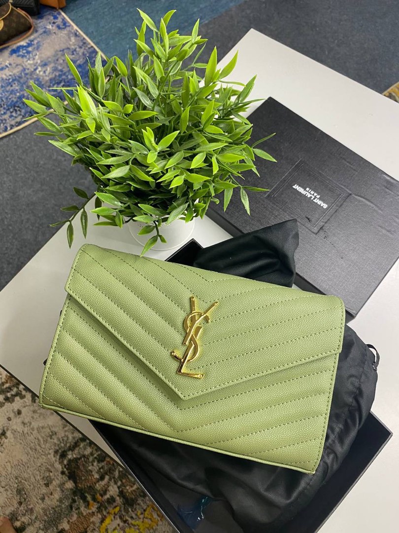 YSL Envelope WOC, Luxury, Bags & Wallets on Carousell