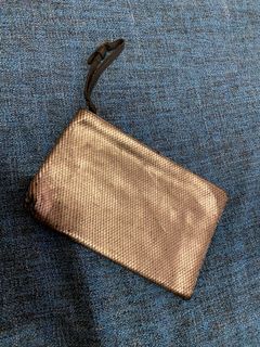 Zara Silver Clutch Bag