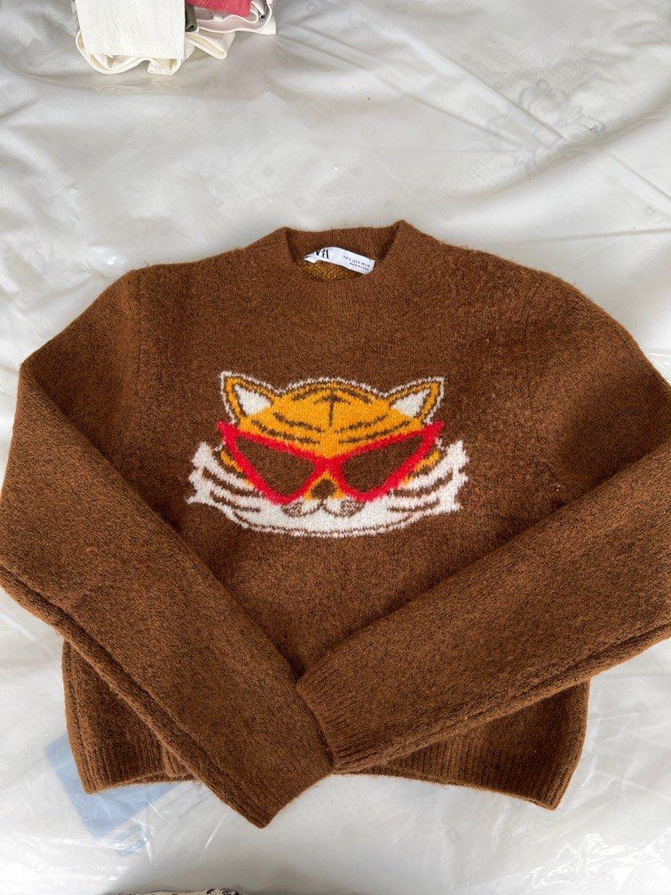 Tiger sweater zara hotsell