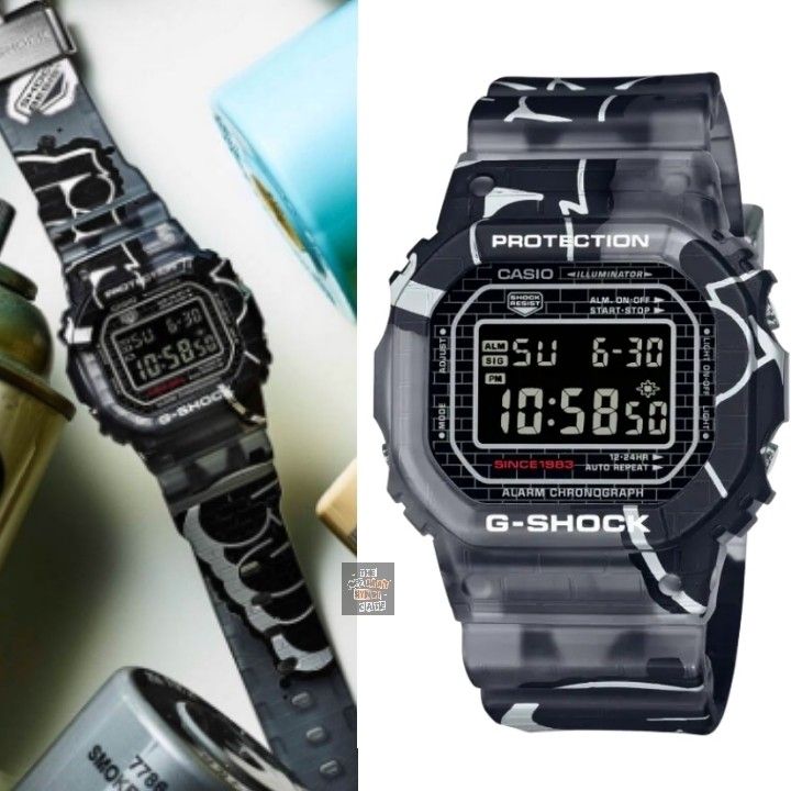 100 Original Casio G Shock Street Spirit Series DW 5000SS 1DR Men s Watch ready stock