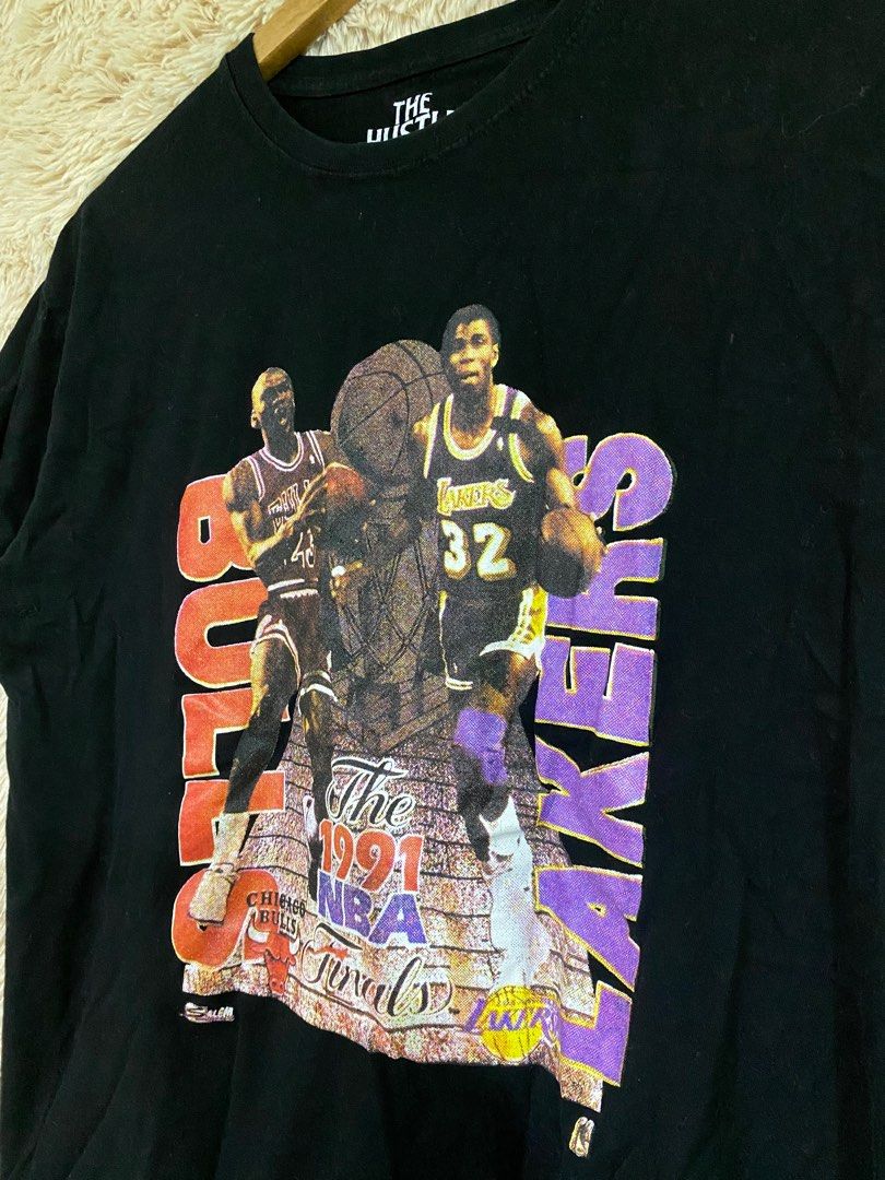 Los Angeles Lakers T-Shirt Vintage 1991 NBA Finals Algeria