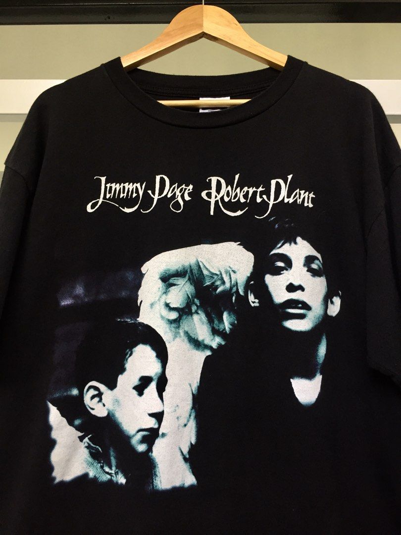 90s Jimmy Page & Robert Plant tシャツ L-