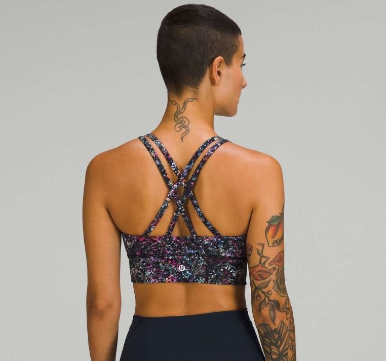 Lululemon floral bra best sale