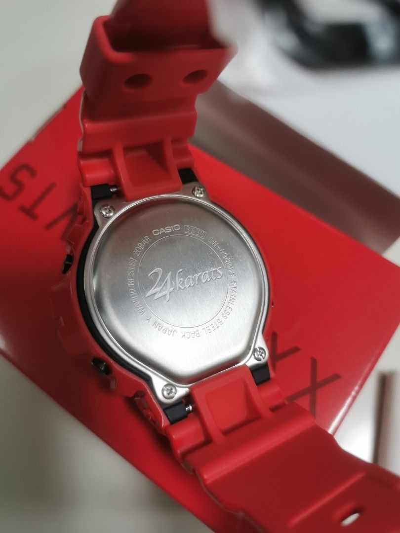 全新收藏品24KARATS × CASIO G-SHOCK DW-6900FS, 名牌, 手錶- Carousell