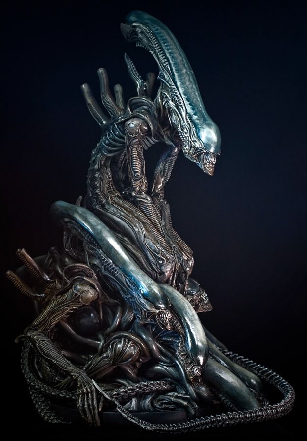 ALIEN Sideshow 竹谷隆之 異形堆 快閃減3天經典之作原件〔異形〕神級竹谷隆之ALIEN PILE 手辦模型白模白