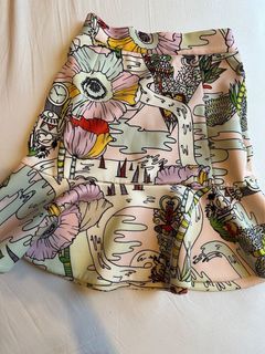 💯 AUTH Mary Katrantzou Printed Short Skirt #KEMASRAYA