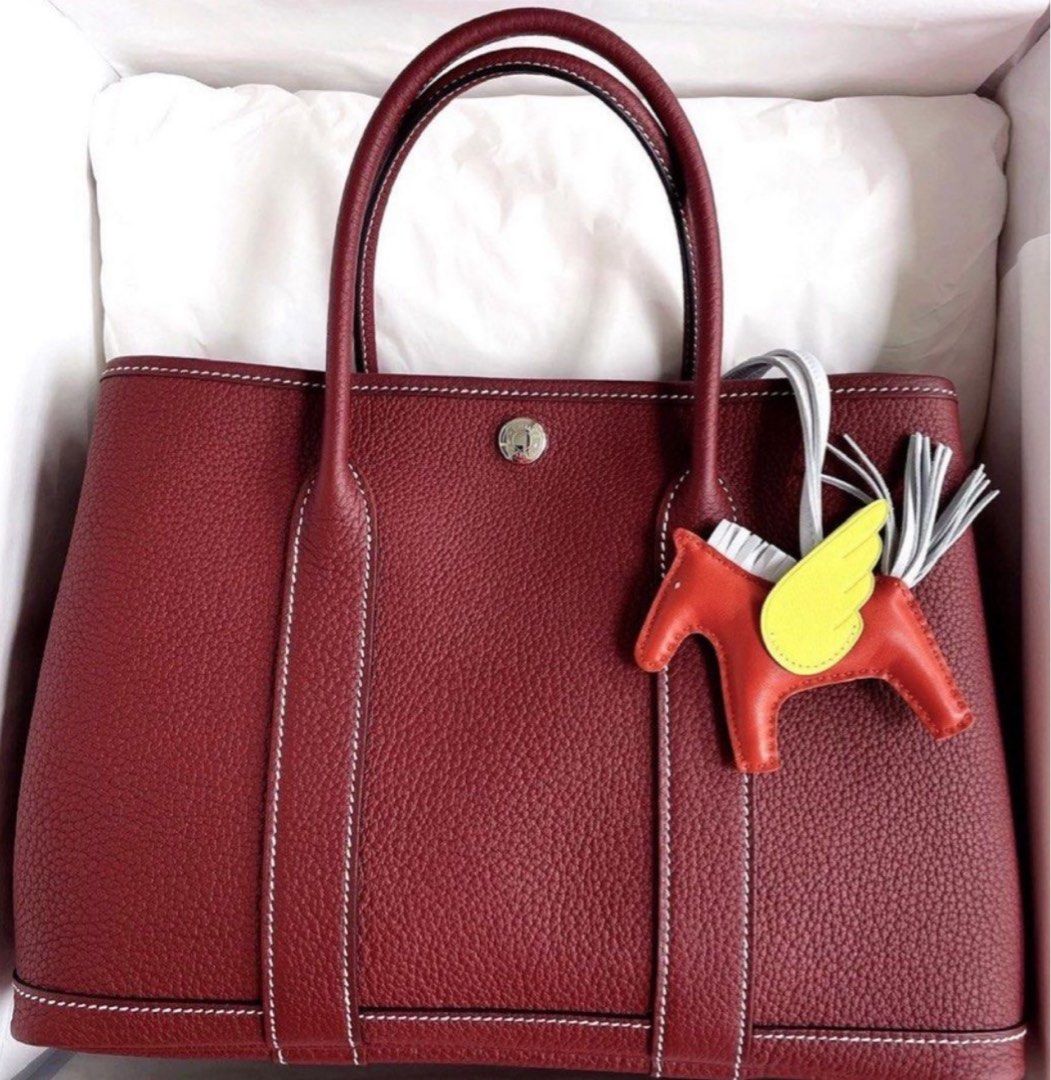 Brand New Authentic Hermes Garden Party Size 30, Luxury, Bags & Wallets on  Carousell