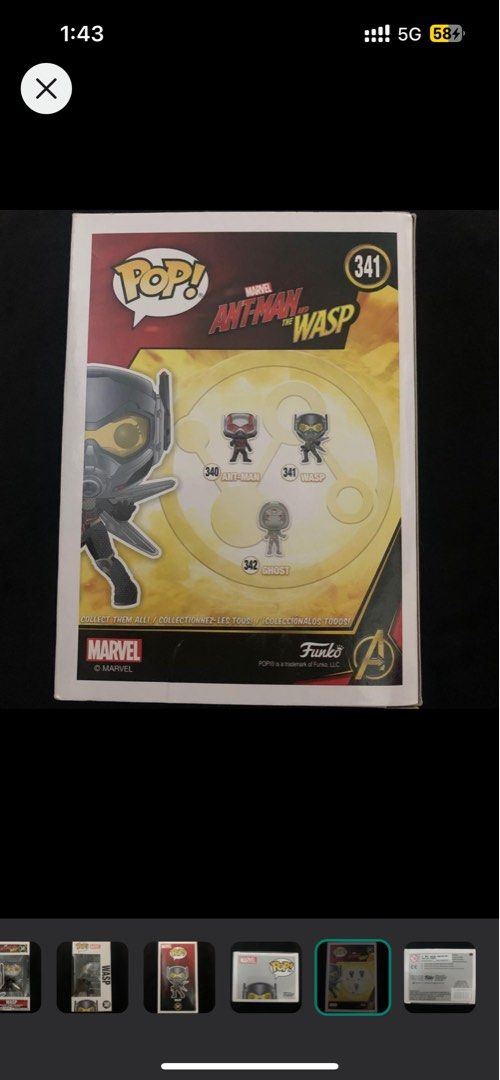 🈹 [SALE] 全新Funko POP 341 The Avengers 復仇者聯盟Antman and The