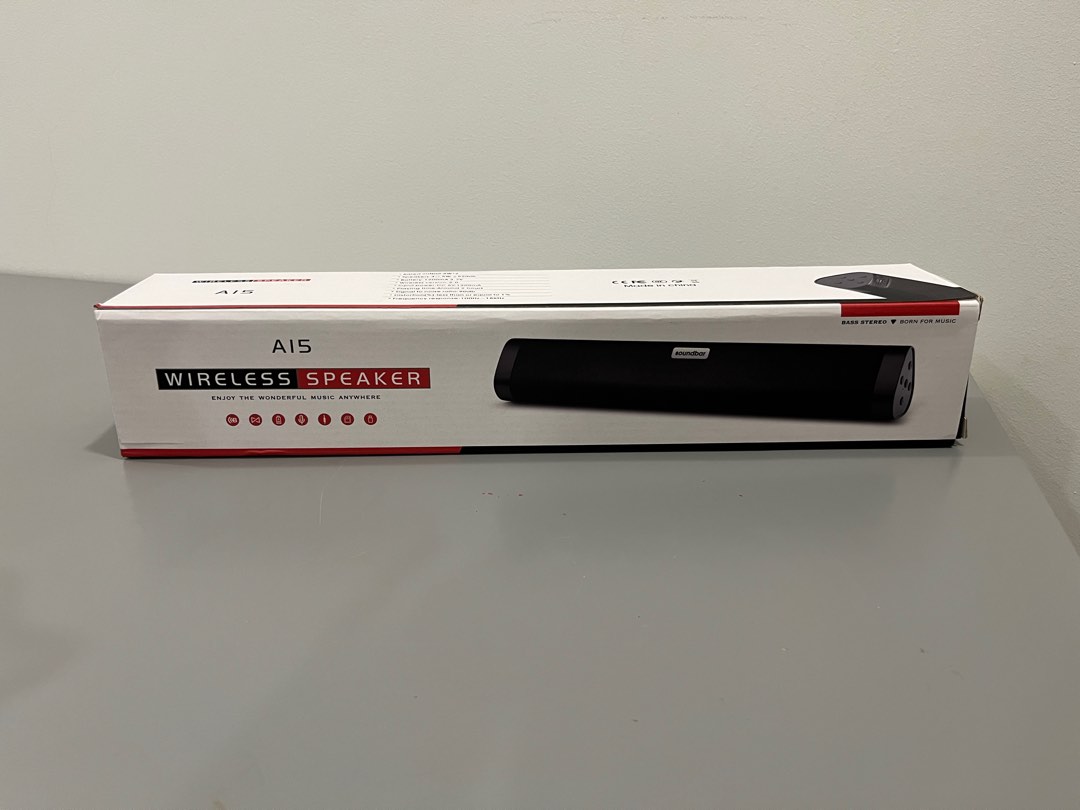 A15 Bluetooth Wireless Stereo Surround Soundbar USB Speaker, TV & Home