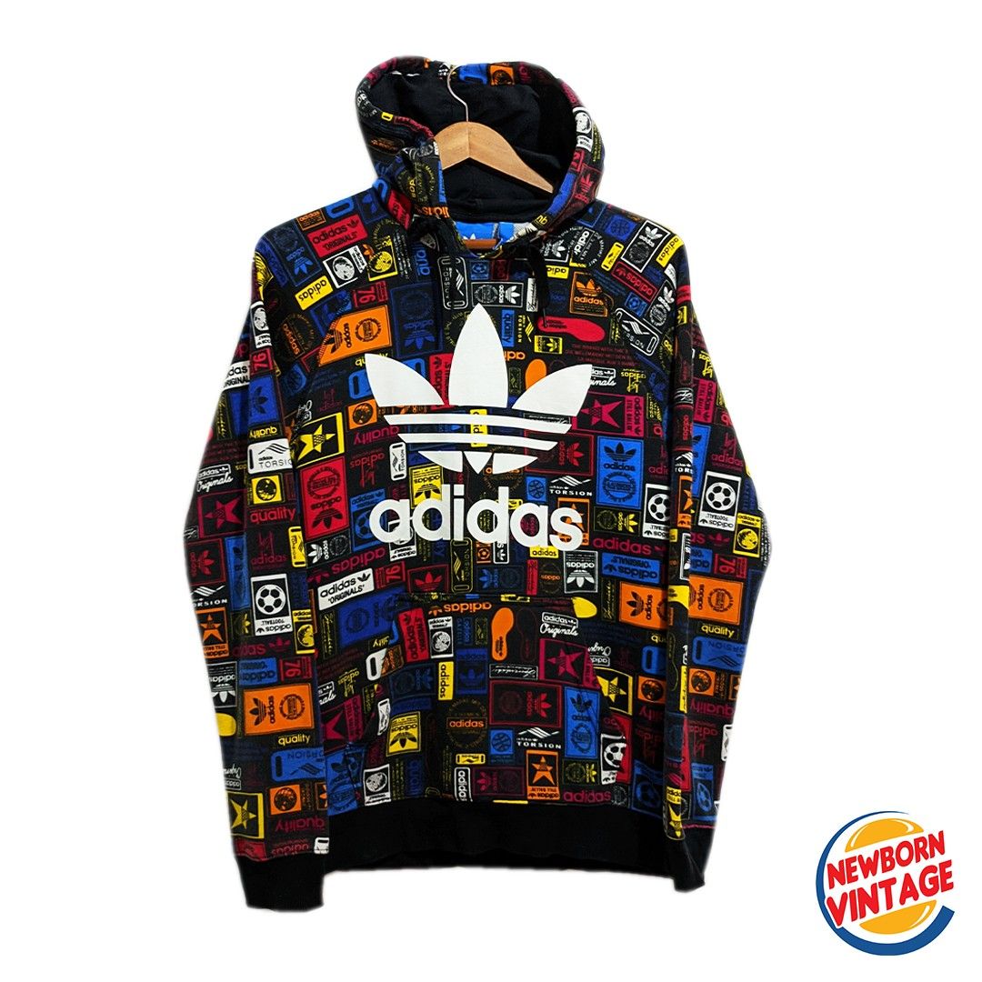 Adidas originals aa-42 online hoodie - multi