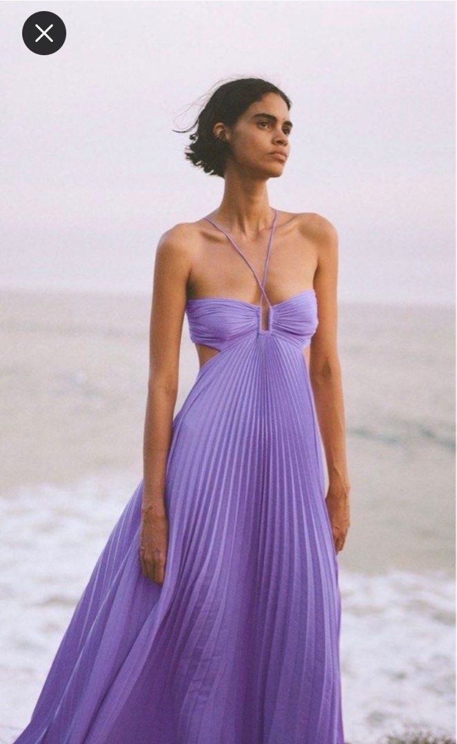 Alc new arrivals purple dress