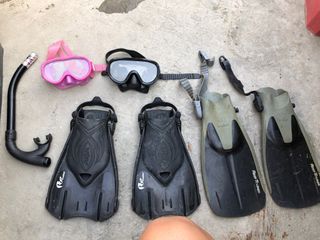ALL IN Scuba diving equipments used. from Japan surplus