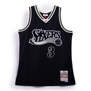 Allen Iverson Philadelphia 76ers Adidas Soul Swingman Jersey (Black) 