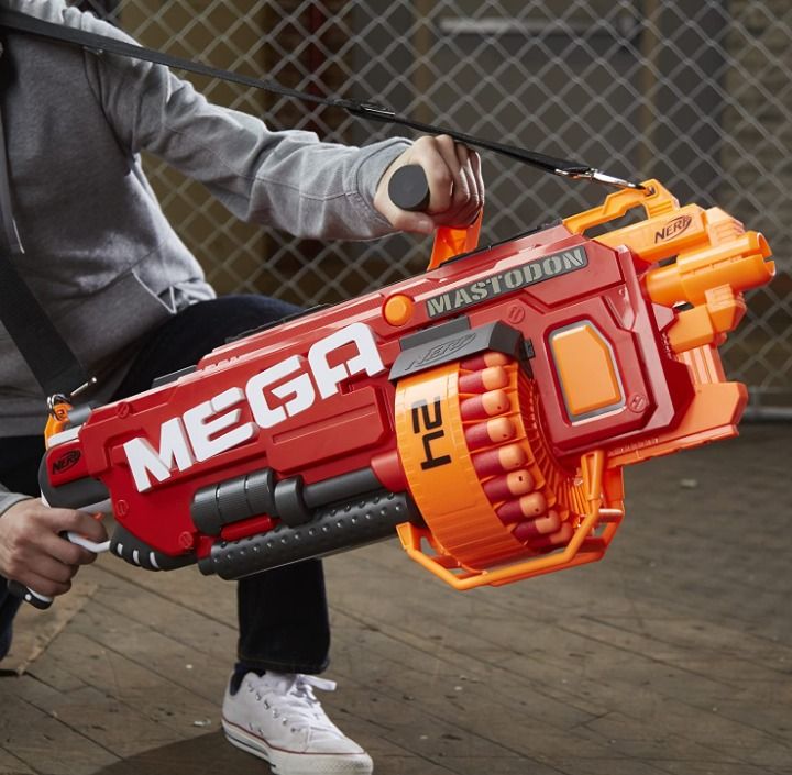 Almost New Nerf Mega Mastodon Blaster USA (Category: Action & Battle Toys) located in Mandaluyong City. Submitted by bentapinas (Listing ID 1225534047, Image 2). Description: Contact 09177980599 if interested. Almost new Nerf Mega Mastodon blaster. Bought directly in the USA. Guaranteed original. Meet ups preferably in Mandaluyong (Boni Ave) or Makati (Rockwell Mall/Makati Ave). MRT Boni station also ok. Any delivery/shipping fees to be paid by b