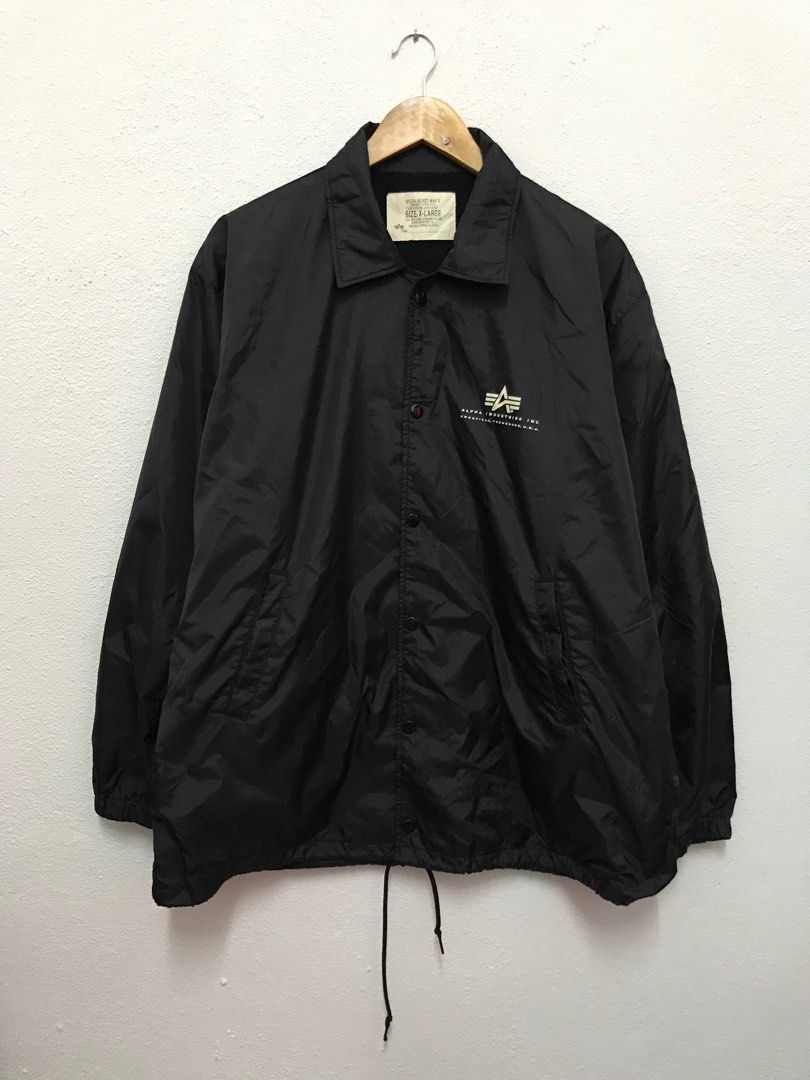 Alpha industries coach jacket Men s Fashion Coats Jackets and