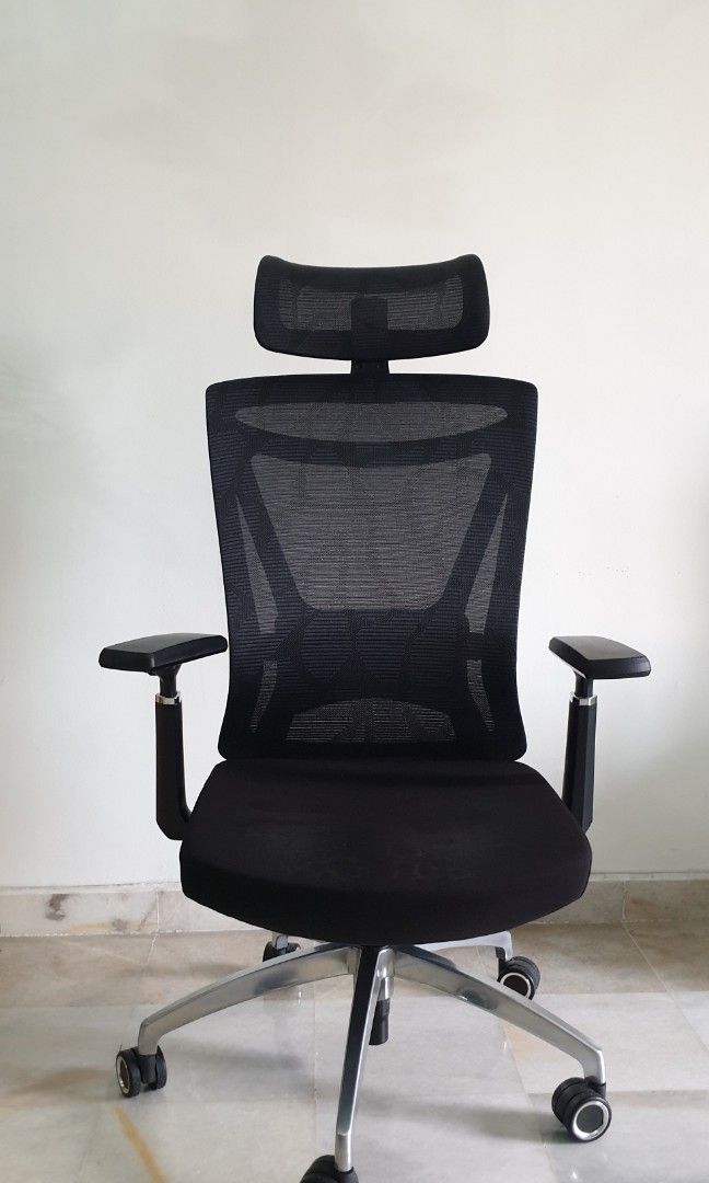 Alterseat CG07 Plus Ergonomic Chair Heavy Duty Aluminium Base and PU