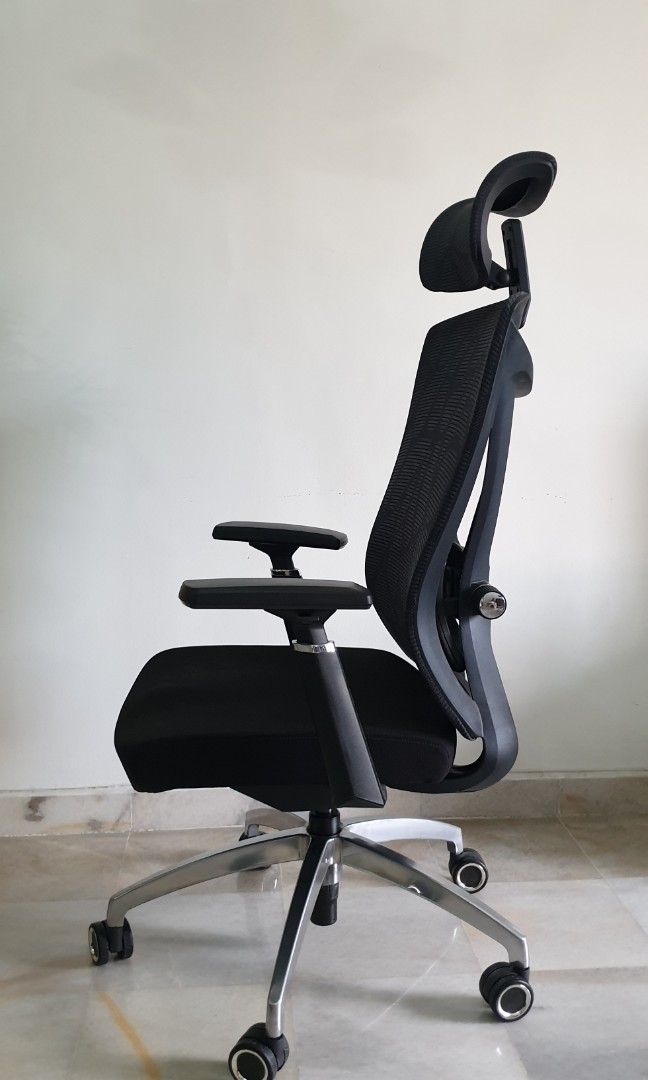 Alterseat CG07 Plus Ergonomic Chair Heavy Duty Aluminium Base and PU