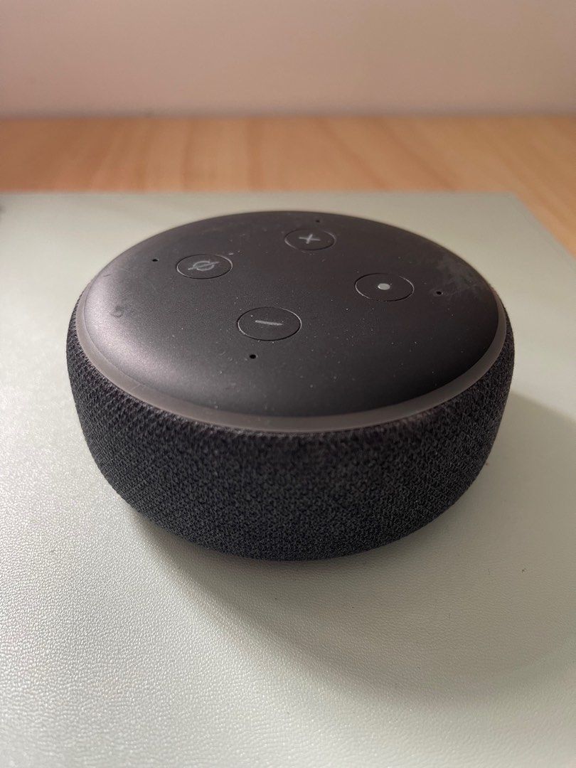 Amazon Echo Dot Speaker, 音響器材, Soundbar、揚聲器、藍牙喇叭、耳擴 Carousell