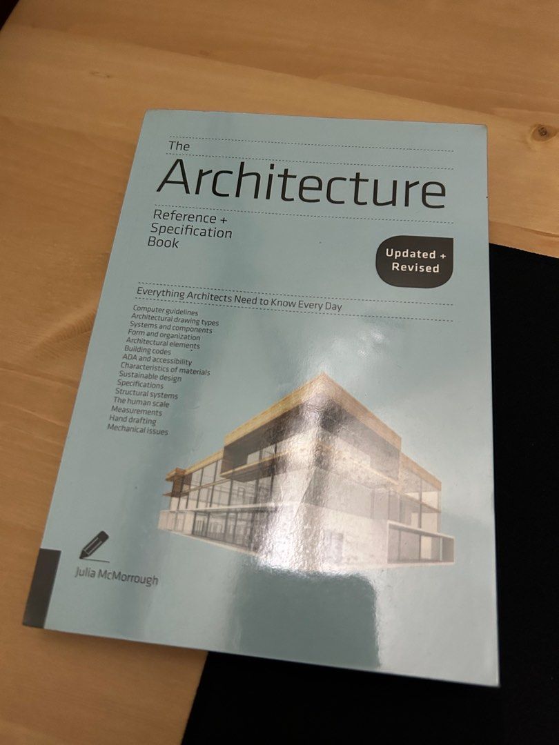 Architecture Reference + Specification Book by Julia McMorrough on Carousell
