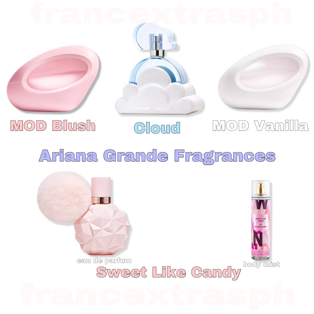 Ariana Grande Fragrances Decant MOD Vanilla, MOD Blush, Cloud, Sweet Like Candy EDP, Sweet