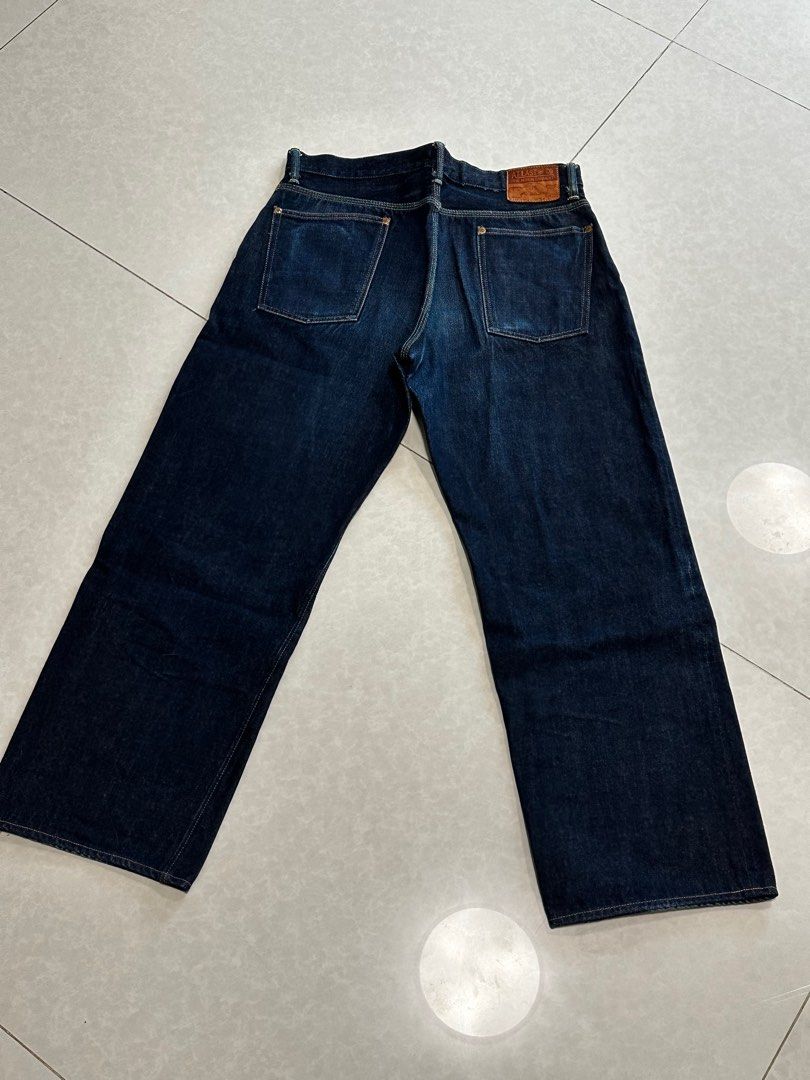 At last & co timeworn clothing LOT.174 denim jeans W34, 男裝, 褲 