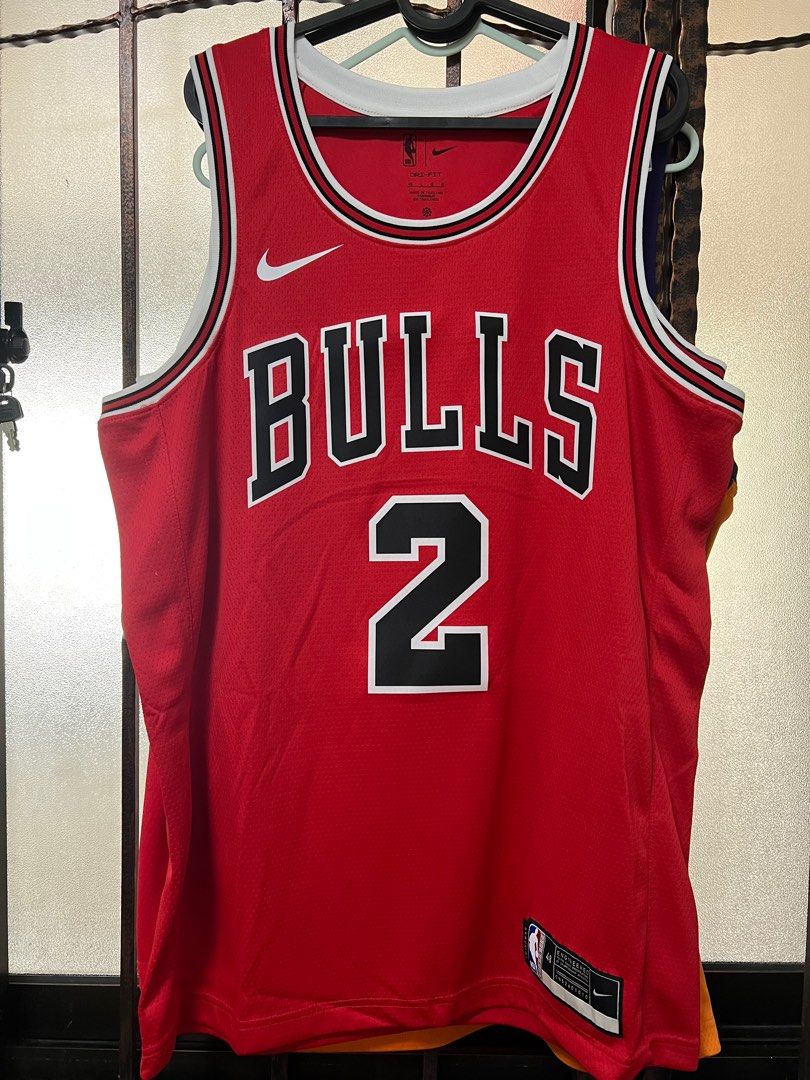 Chicago Bulls Nike City Edition Swingman Jersey 22 - White - Lonzo