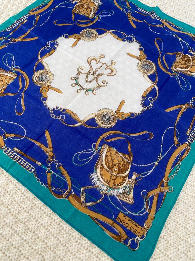 Authentic Gucci scarf, Luxury, Accessories on Carousell