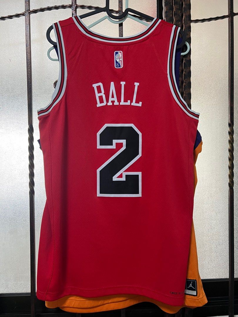 Lonzo Ball Chicago Bulls 2023 Icon Edition Youth NBA Swingman