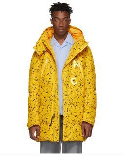 AUTHENTIC NIKELAB ACG YELLOW/BLACK DOWN PUFFER PARKA