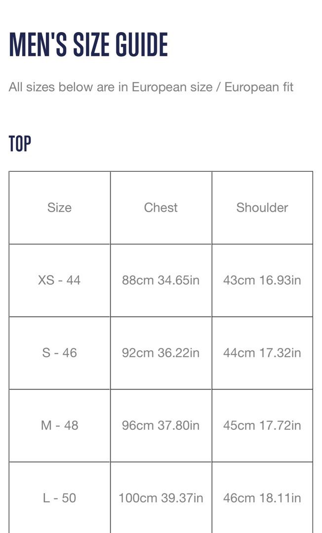 Champion tee size chart discount