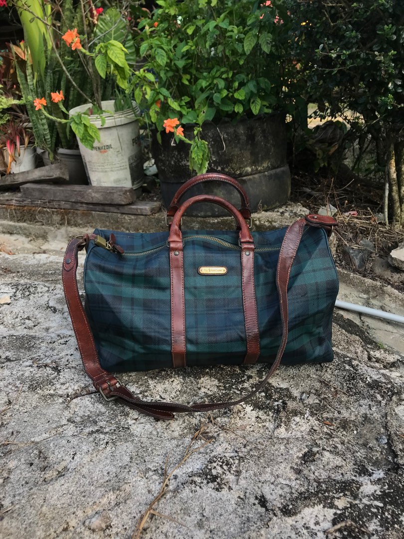 Vintage polo duffle sale bag
