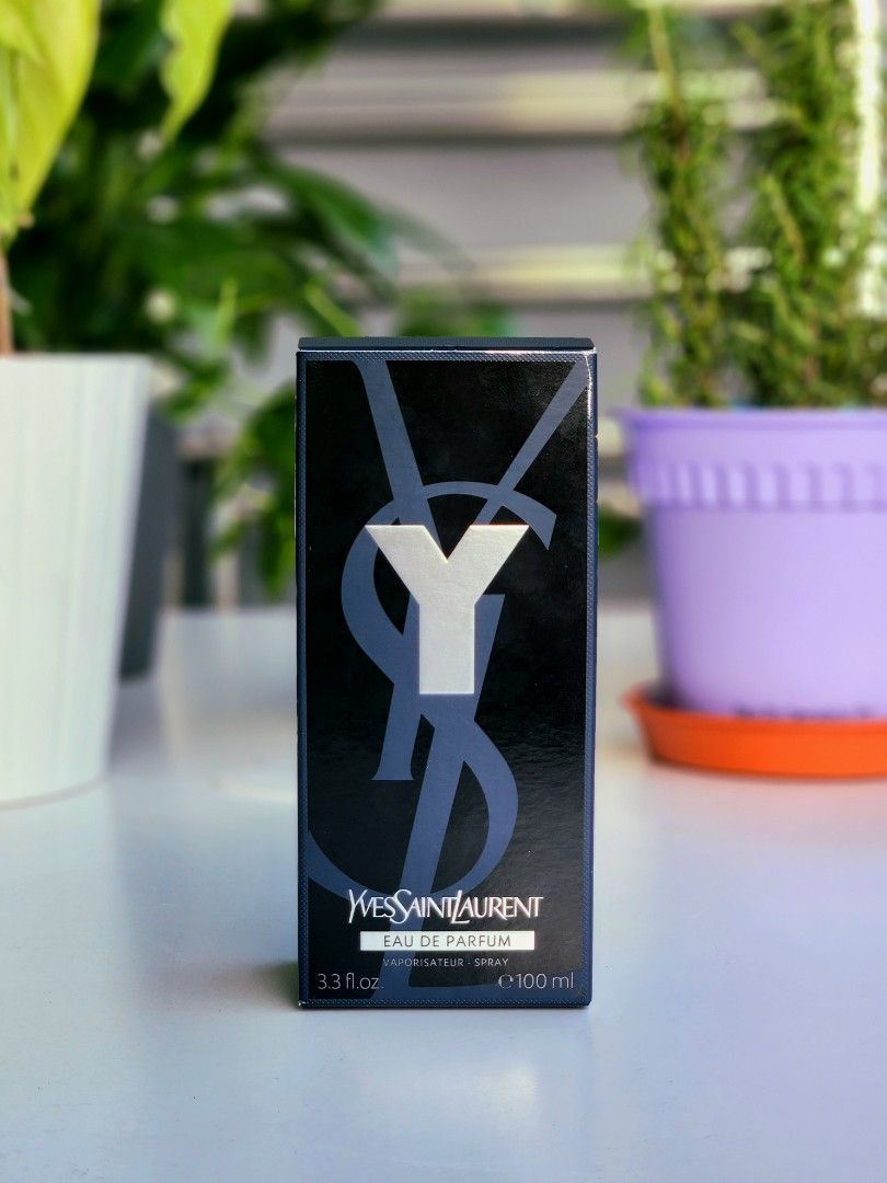 AUTHENTIC YSL Y EDP 100ML, Beauty & Personal Care, Fragrance