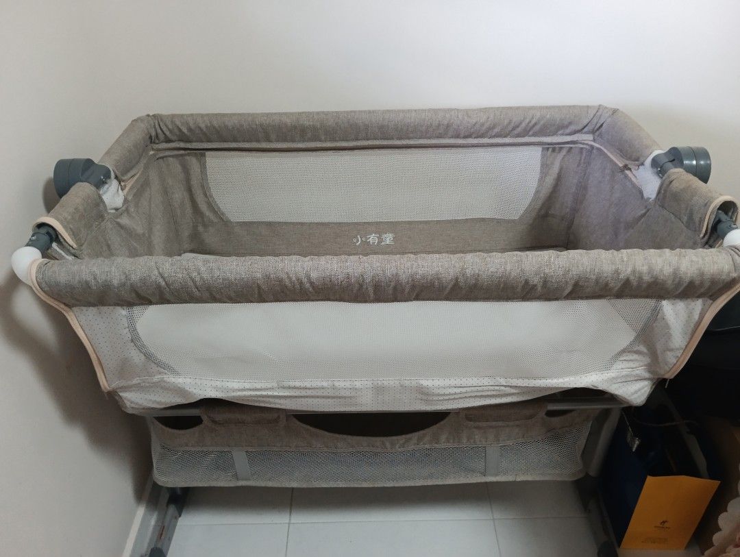 Baby cot cum side guard, Babies & Kids, Baby Nursery & Kids Furniture