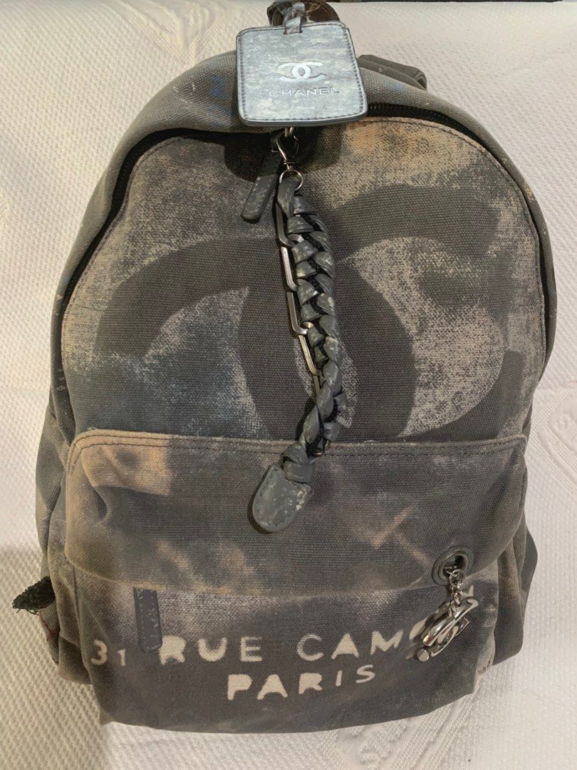 Chanel art 2024 school backpack