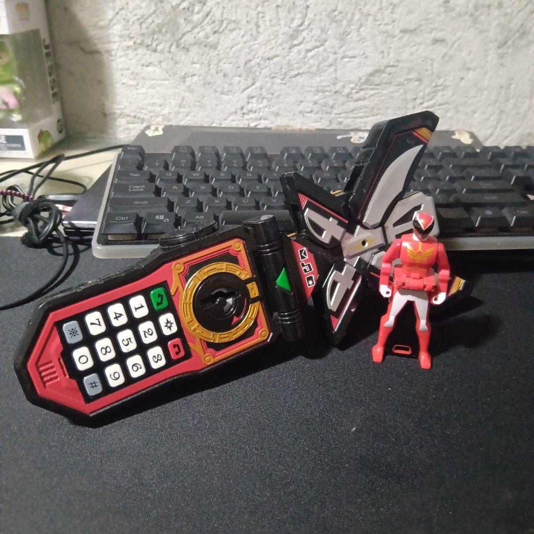 Jeu De 3 Clés Ranger Power Rangers Super Megaforce - Mobirates Bandai, Occasion En Bon état