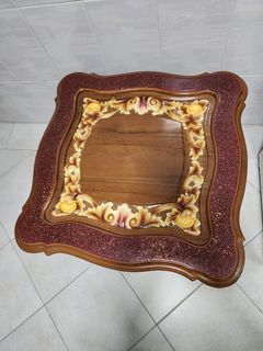 Beautiful antique square  side table