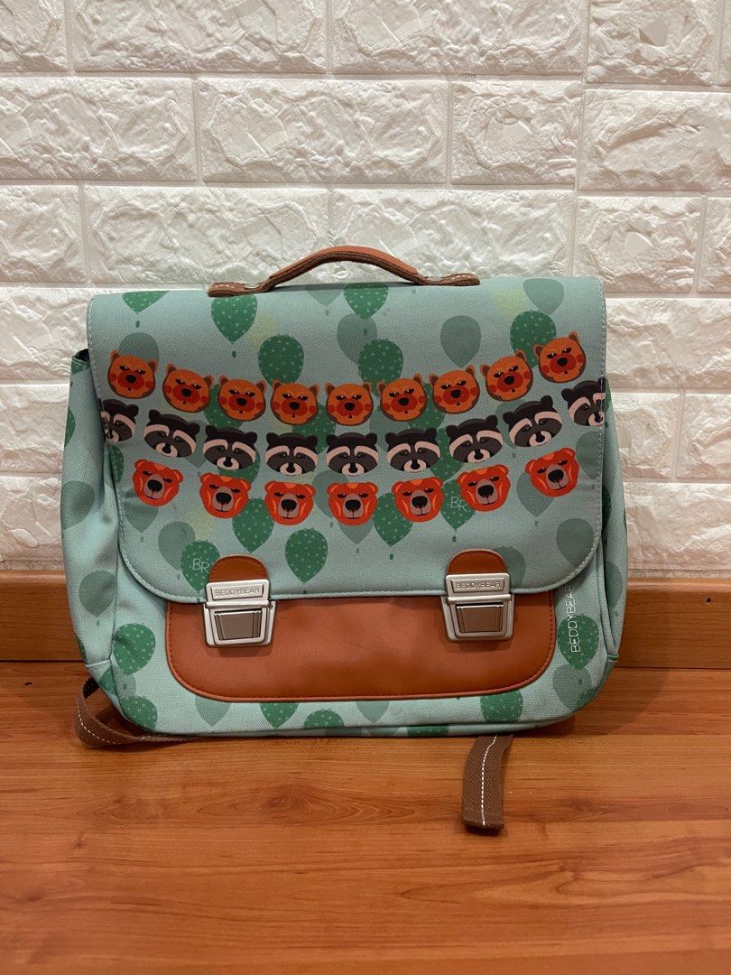 Beddy bear (ori) russian backpack, Barang Mewah, Tas Dompet di