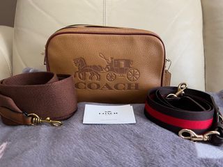 100% ORIGINAL READY STOCK COACH JES CROSSBODY IN SIGNATURE CANVAS F68168,  Luxury, Bags & Wallets on Carousell
