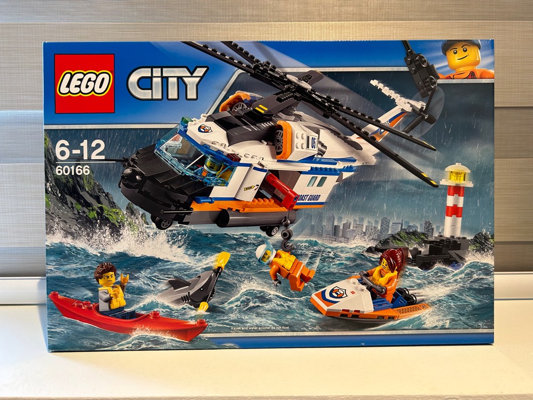 BNIB) Lego City 60166 Heavy Duty Rescue Helicopter, Hobbies & Toys
