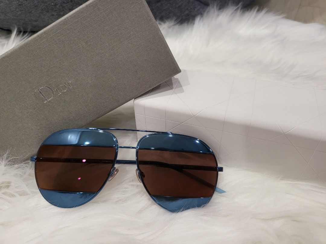 Dior split on sale aviator sunglasses