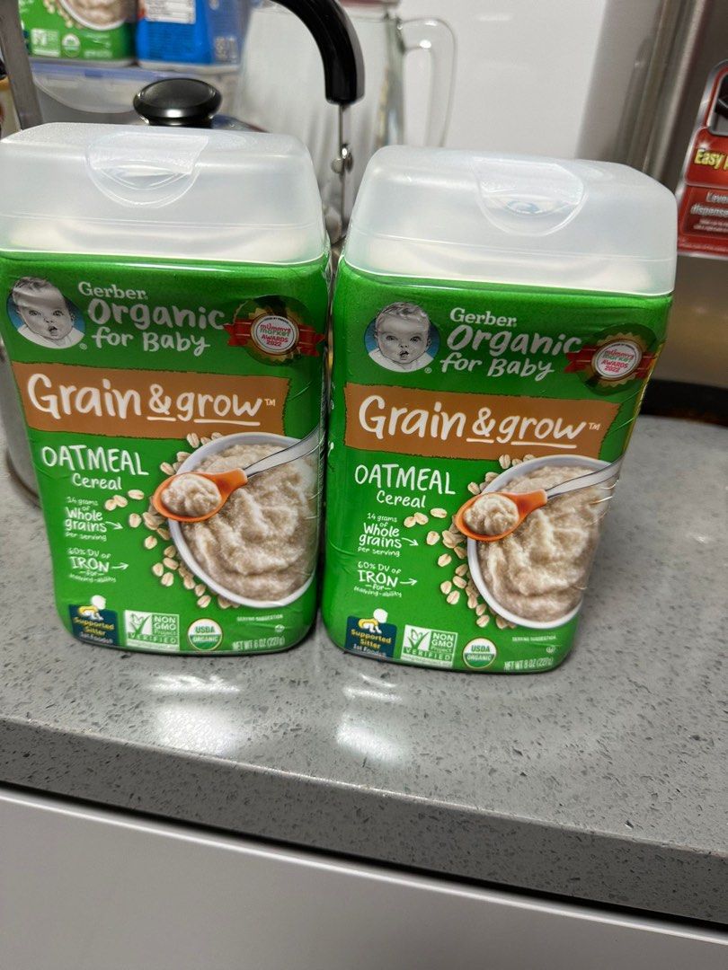 Brand new Gerber oatmeal, Babies & Kids, Nursing & Feeding, Weaning