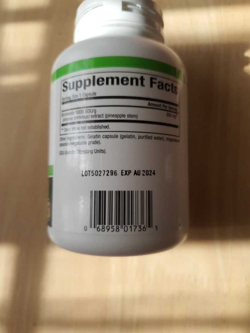 Bromelain Pineapple Enzyme, Health & Nutrition, Health Supplements