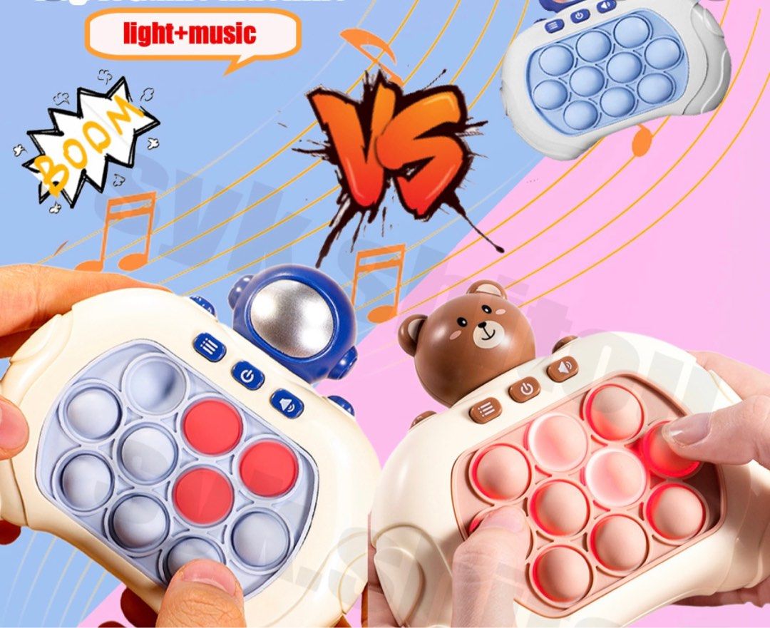 Bubble Pop it Game Console, Hobbies & Toys, Toys & Games on Carousell