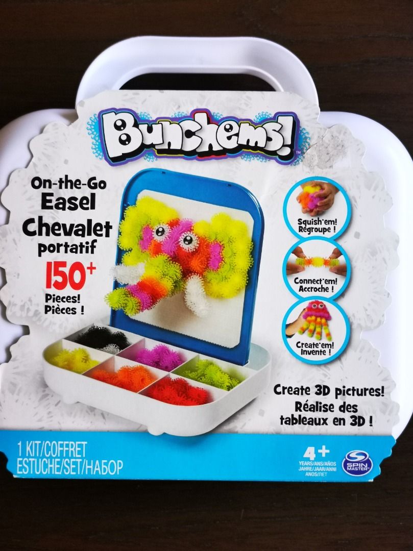 Bunchems On the Go Easel Hobbies Toys Toys Games on Carousell