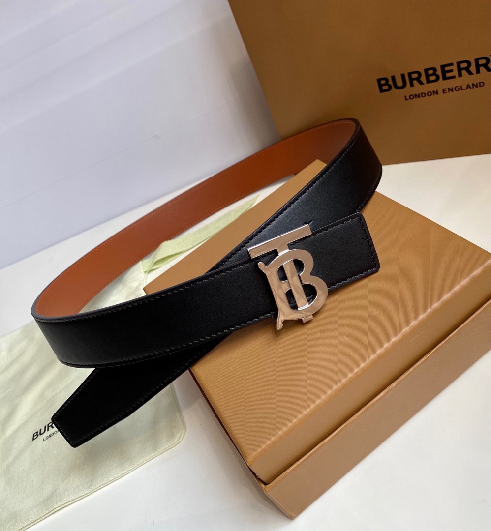Burberry Men s belt double side Men s Fashion Watches